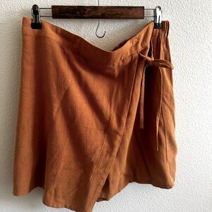 Wrap skirt. Perfect for back to school.